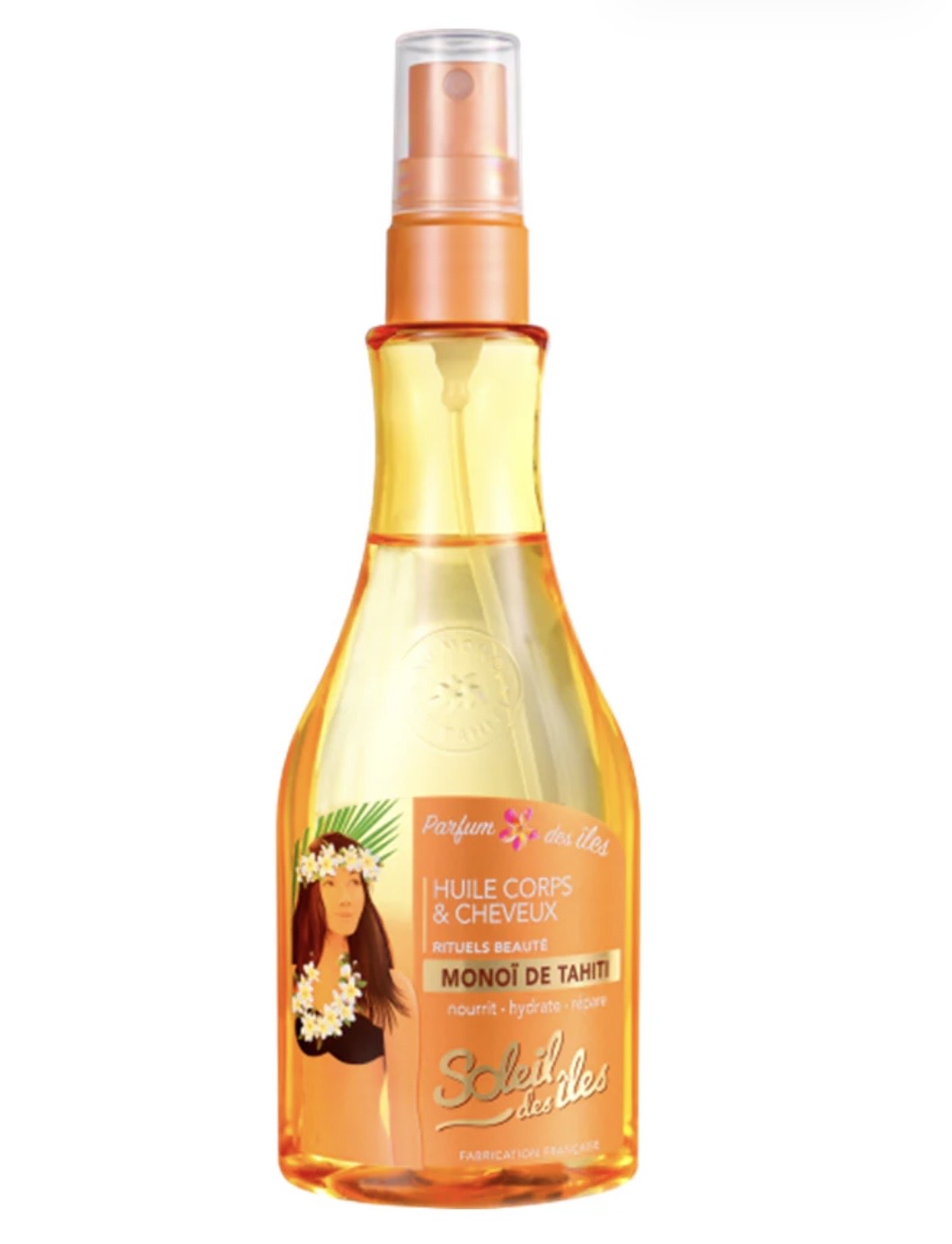 Huile sèche cheveux et corps