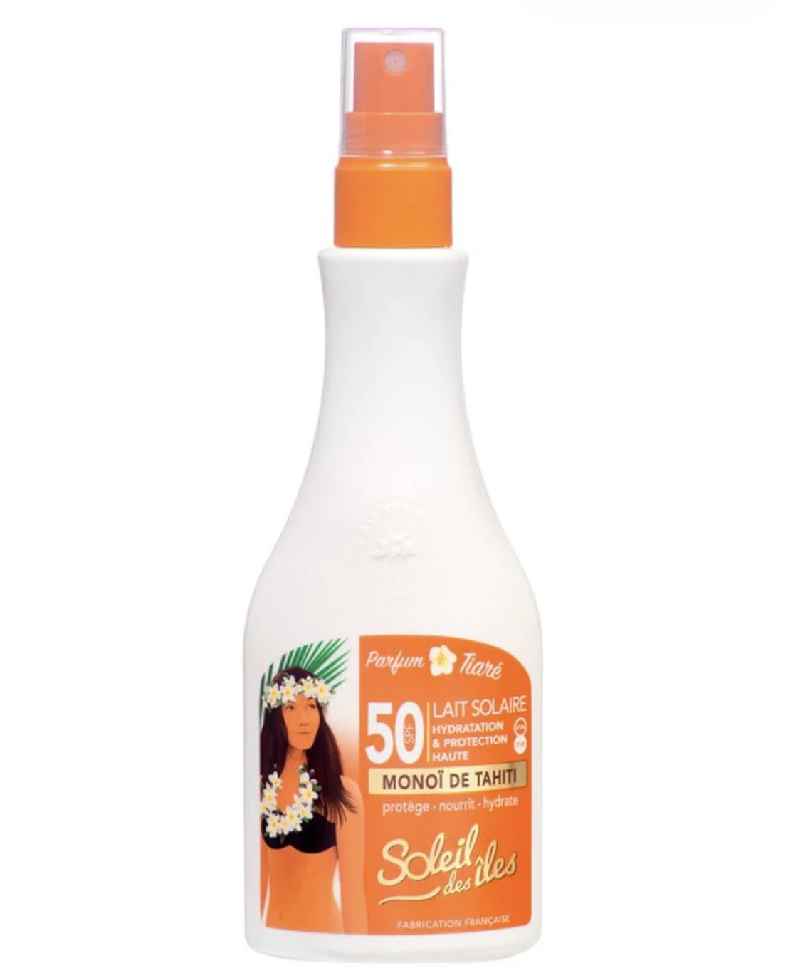 Lait Solaire Fps 50 au Monoï de Tahiti
